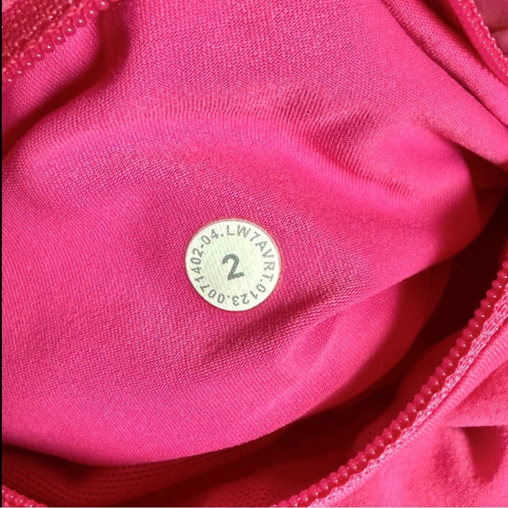 Lululemon Speed Up Mid-Rise Lined Shorts 4” — Sonic Pink, Size 2 - Picture 3 of 9